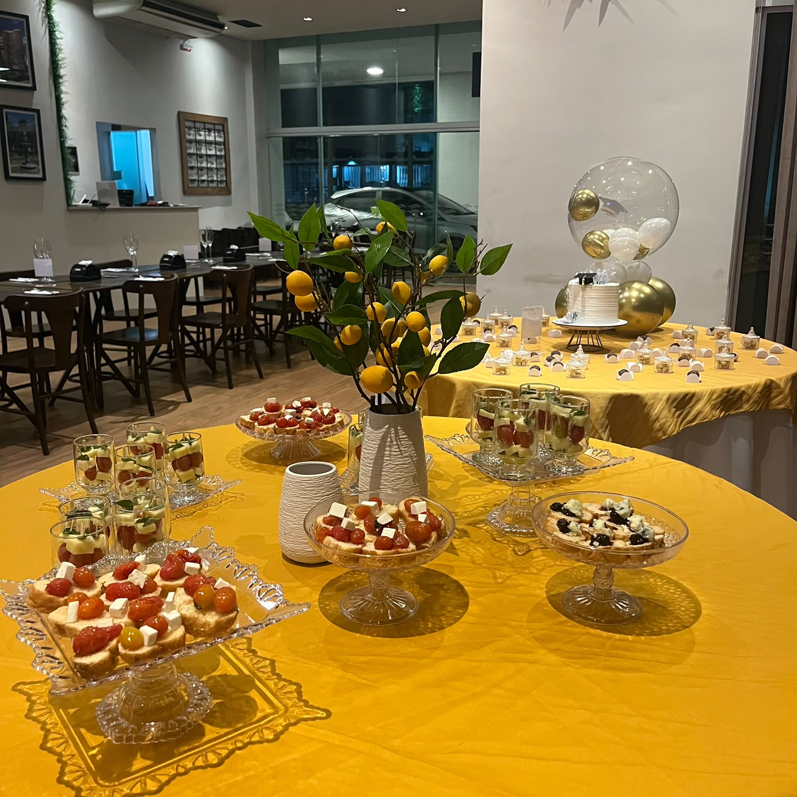 Evento noturno premium